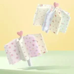 채움하우스 하트포인트 파스텔 암막우산 자동 우양산 UPF+50 832460