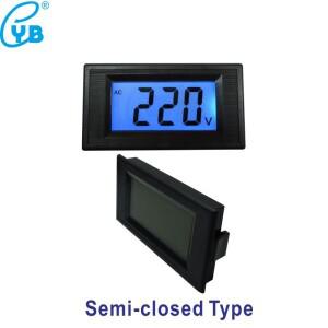 호환 YB5135D AC 80-500V 전압계 2 선 LCD 디지털 볼트 패널 미터 100V110V 120V 표시기 테스터 D69