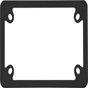 크루저 액세서리 77050 MC 네오 오토바이 번호판 프레임 블랙