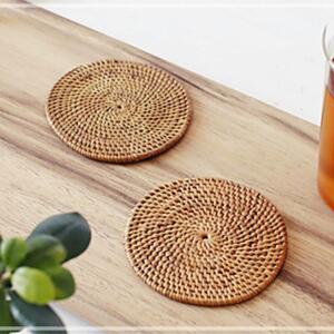 [2개구성] 잔매트 티코스트 맥주코스터 코스터 컵코스터 대 커피 찻 ARW96DA44