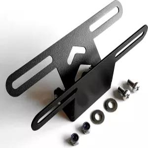 유니버설 모터사이클 플립 플레이트 - 힌지 번호판 홀더