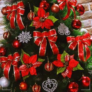 레드 세트150cm 성탄 트리 크리스마스 츄리 장식 KW9A4F35