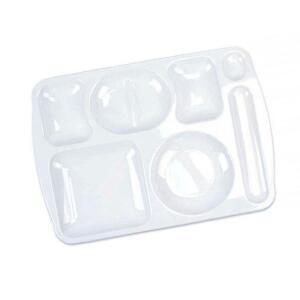 [2개구성] PC 용 COM-60-화이트 요양원 식당 급식소 식판 단체급식 IPW294E75