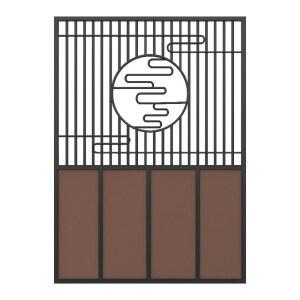 식당 파티션 칸막이 공간분리 선반 스크린 가정용 길이 식당파티션 원룸 아치형 식당칸막이