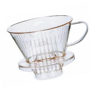 [2개구성] 칼리타 투명 플라스틱 커피 핸드드립 드리퍼 103D 학교 교실 학원 관공서 KWDB7620