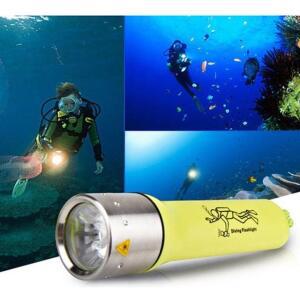[2개구성] 쿨샵 다이빙손전등 완전방수 후레쉬 LED E조명 E E등 E램프 램프 랜턴 캠핑 AW9D7A5B