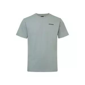 아이더 EIDER POP 잠재권축 남성 베이직 라운드 티셔츠_Light Khaki DMM25289K6 327319