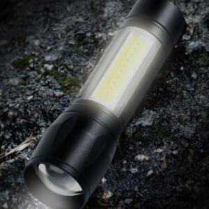 [2개구성] LED LUAZ-C01 고휘도 손전등 랜턴 후레쉬 써치라이트 캠핑 AEWF75411