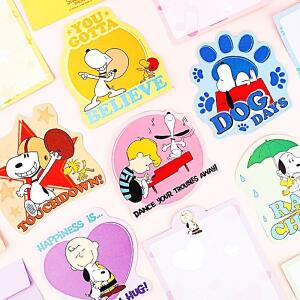 [2개구성] 스누피 모양 편지지-랜덤5EA 팬시 학용품 캐릭터메모지 캐릭터 캐릭터용품 문구 EWFGDGI3