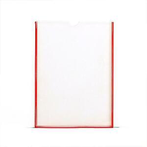 [2개구성] A4 부착식 투명 인포프레임 BHW5388A1