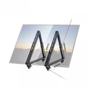 바닥 tv거치대 모니터 콘서트 브라켓 프롬프터 강연