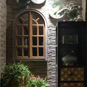 벽걸이 가짜창문 엔틱 페이크 나무 원목 인테리어