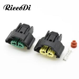 도요타 마쓰다용 2 핀 자동 방수 암 안개 램프 커넥터 H11 H9 M6 플매트 카펫 러그 6189-0935 1-20 세트