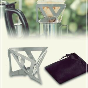 [2개구성] 스텐 캠핑 드립 휴대 퍼 용 세트 야외 FLWA85521