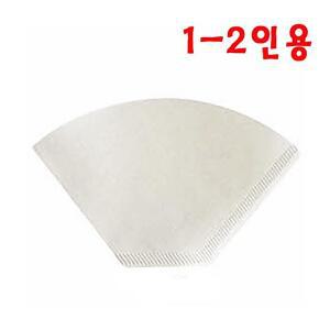[2개구성] 1~2인 커피여과지 100P 화이트 X 3개 표백필터 커피필터 필터 펄프필터 원두 AW4BEBD4