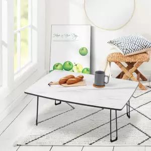 테이블 액자테이블 접이식밥상 레트로 미니 좌식 1인 다용도술상