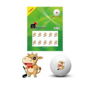 [2개구성] 매직터치 제작 용품 소띠 선물 볼마커 공스티커 수평 BHW1F0724