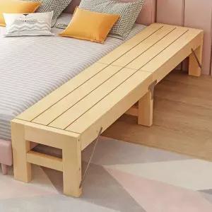 확장침대 평상 헤드없는 사이드 침대연장 보조 배드 원목