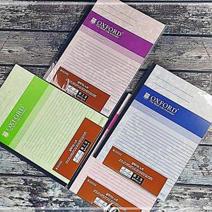 [2개구성] 1권 선 패드 대학 일본식 80매 A4 브랜빌 잘펴지는노트 옥스포드 공책 제본 문구반점 HWBCAC05