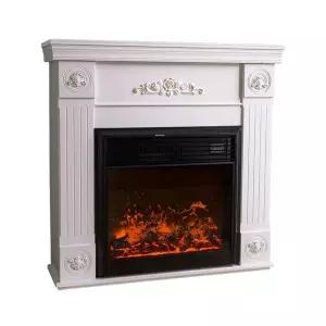 벽난로콘솔 화이트 장식장 엔틱 북유럽 인테리어 거실 복도