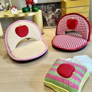 패브릭좌식의자 토퍼 각도조절 방석  카페 등받이 1인용 쿠션 거실 좌식 편한 깔끔한 업소용