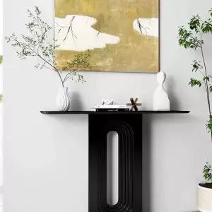 북유럽 콘솔장식장 복도 예쁜 테이블 집꾸미기 벽난로콘솔