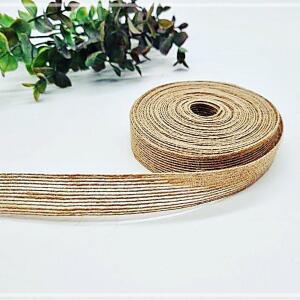 [2개구성] 2cm 리본끈 재료 끈 포장 황 마 ARWEE748A