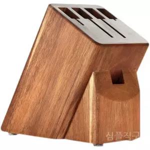 원목칼꽂이 칼보관함 칼 보관대 칼블럭 과도 홀더 사시미 업소용 선반