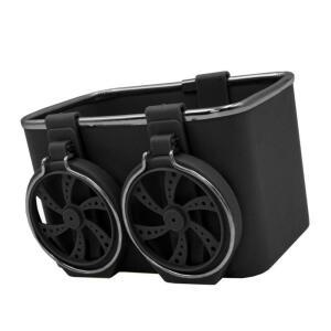 [2개구성] 수납함 포켓 콘솔박스 C18 블랙 거치대 수납용품 수납홀더 AEWAA7666