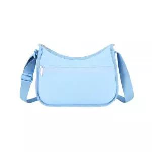 레스포색 LeSportsac Blue Iris 클래식 호보 크로스바디 백 + 화장품 가방 스타일 7520/컬러 R133 패션 트