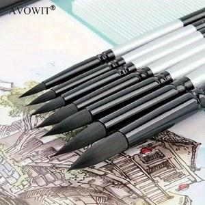 페인팅붓 학생과 초보자에게 적합한 수채화 7개 아크릴 잉크 그림