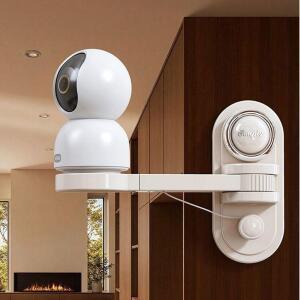 [2개구성] 가정용 아기방꾸미기 리스트 헤어홈 이글루 홈카메라 거치대 무타공 IPWFKE032