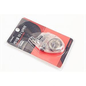 [2개구성] 툴스피아 여행가방 자전거 미니 넘버락 자물쇠 캐리어 열쇠 FAW565409