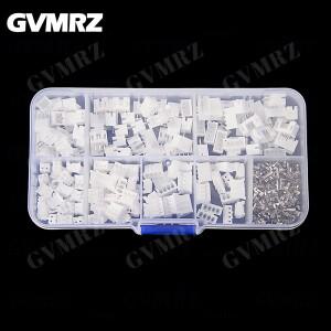 450PCS PH2.0 2p 3p 4p 핀 2.0mm 피치 터미널 키트 하우징 헤더 JST 커넥터 와이어 어댑터 PH 3D 프린터용