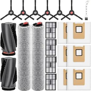 eufy E28 옴니 / E25 로봇 청소기와 호환되는 21팩 액세서리 키트 교체 부품에는 메인 브러시 1세트 먼지