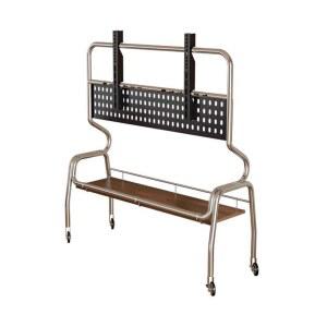 레트로 티비 스텐드 TV 스튜디오 이젤 거실 받침대 침실 디자인 TV거치대 대형