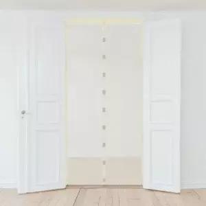 [에이치플러스몰]모기 퇴치 캠핑 베이지 걸이형 침대 모기장