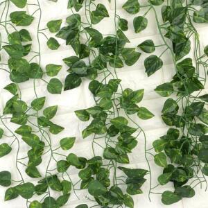 [2개구성] 아열대 숲 스킨답서스 실내 인테리어 담쟁이 조화 인조 AEWB0C2E8