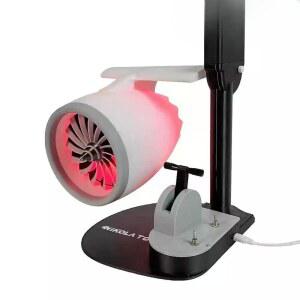 비행기 엔진 선풍기 조명 라이트 제트팬 팬 항공기 전기