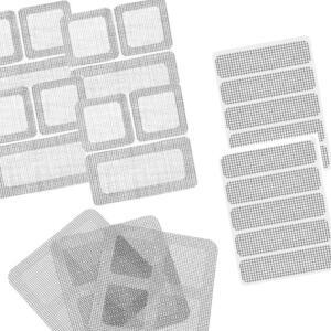 [2개구성] 모기차단 해충차단 수리세트 9PCS 1SET 틈새막이 방충망보수테이프 촘촘망 AEWA3F876