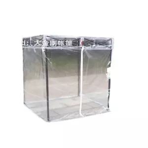 주차장 대기실 캐노피 부스 천막 투명 발렛 텐트 창고