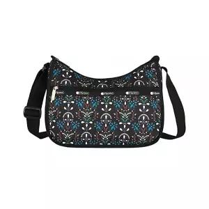 레스포색 LeSportsac Cloistered Jewels 클래식 호보 크로스바디 백 + 화장품 가방 스타일 7520/색상 E469