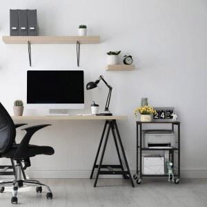 리안트랄 3단 주방 롤링 거실 유틸리티 카트 수납이 달린 다기능 카트 사무실용 바퀴 주방 욕실 갈색 가능한