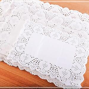 [2개구성] 파티쇼 꾸미기 냅킨 파티 접시 손님 도일리페이퍼사각25x35cm100매 식당 FAWFGVCID