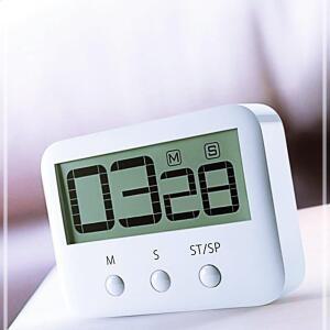 [2개구성] 키밍 탁상 미니 스텐드 주방 시계 무소음 디지털 IPW71DD83