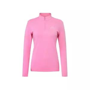 아이더 EIDER PERFORMANCE 여성 솔리드 긴팔짚업 티셔츠_Pink DWP25201P5 327190