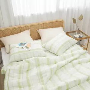 샤브레 시어서커 침구세트SS 이불1+패드1+베개커버1