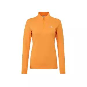 아이더 EIDER PERFORMANCE 여성 솔리드 긴팔짚업 티셔츠_Mango DWP25201O2 327188