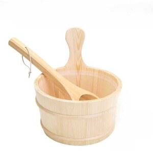 양동이 원목 사우나 물통 나무통 욕조 목욕탕 찜질방 온천 바구니 샤워 히노끼