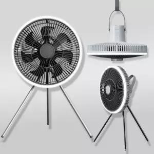 피앤와이 무선 타프팬 LED 조명 선풍기 써큘레이터 서큘레이터 탁상 용선풍기 무선선풍기 샤오미선풍기